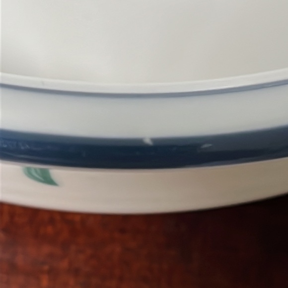 Four (4) Lenox Poppies on Blue 6 1/4" soup or Cereal Bowls - Picture 9 of 10